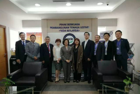 仟億達(dá)董事長鄭兩斌(右四)及考察團(tuán)成員與馬來西亞政府組織工作人員合影 仟億達(dá)董事長鄭兩斌(右四)及考察團(tuán)成員與馬來西亞政府組織工作人員合影